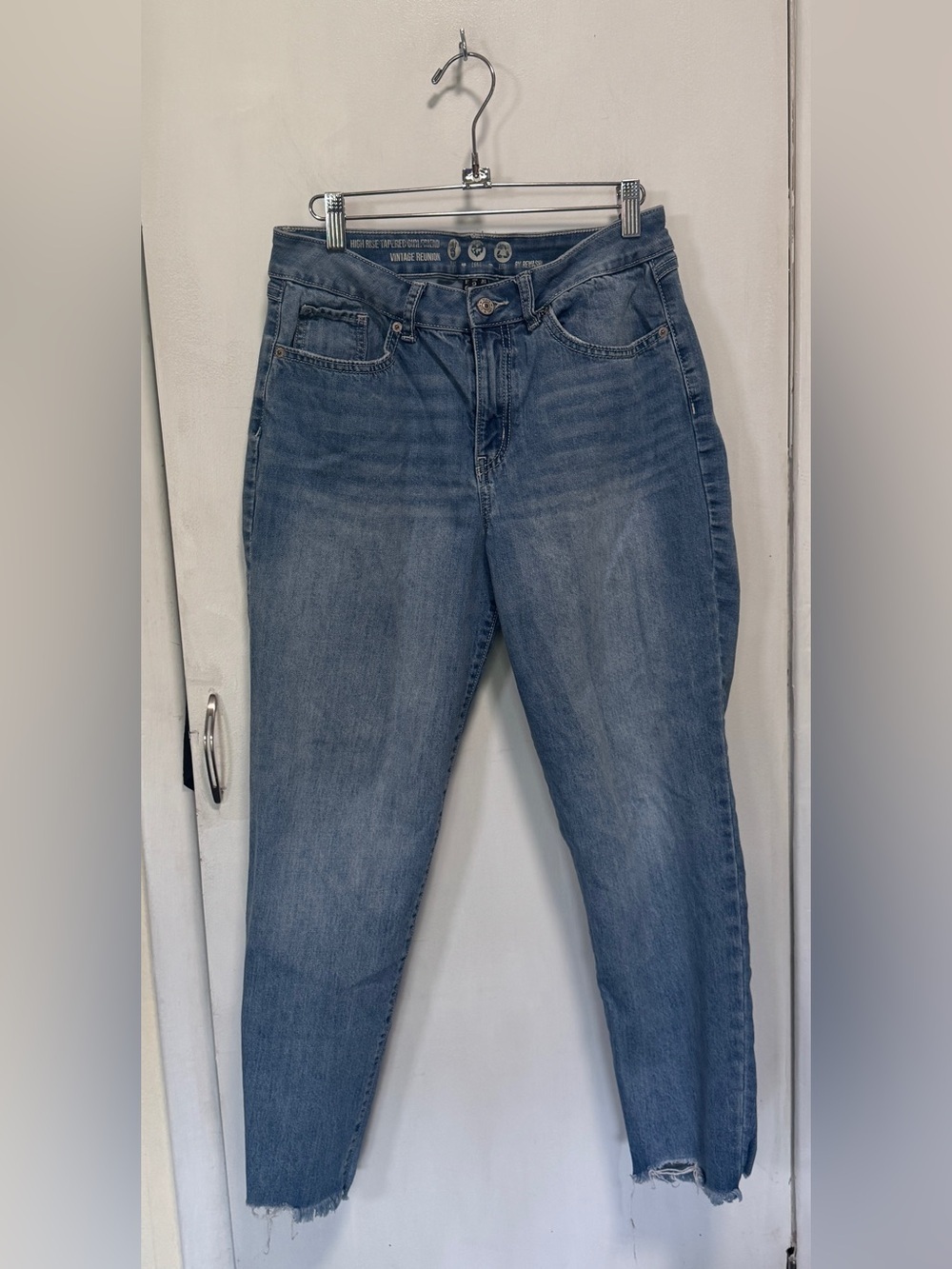 High-Rise Slim Fit Women’s Jeans in Light Blue